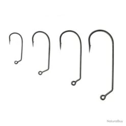 100 Hamecons Tête Plombée 60° Flashmer N°7/0