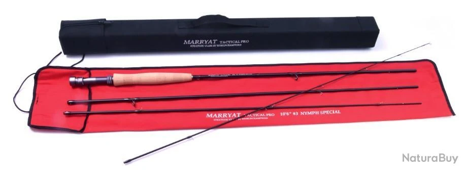 Canne à Mouche Marryat Tactical PRO Nymph Spécial 10'3 Soie De 2/3 1 Canne à Mouche Marryat Tactical PRO Nymph Spécial 10'3 Soie De 2/3