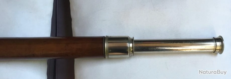 LONGUE VUE Du Captaine Godefroy XIXème THROUGTHON & SIMMS 1865 OFFERT Par La Reine VICTORIA 1865 4 LONGUE VUE Du Captaine Godefroy XIXème THROUGTHON & SIMMS 1865 OFFERT Par La Reine VICTORIA 1865 – Image 2