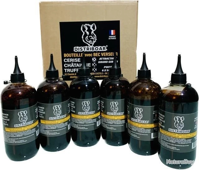 Goudron Liquide Aromatisé Châtaigne - Pack Flacons Doseurs 6x500g 2 Goudron Liquide Aromatisé Châtaigne - Pack Flacons Doseurs 6x500g