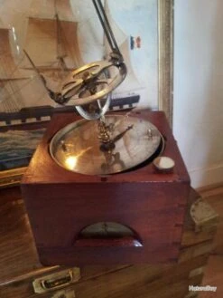 Taximetre Ou Pelorus Instrument De Marine, Scientifique. -CrocForm Boutique 00003 Taximetre ou pelorus instrument de marine scientifique