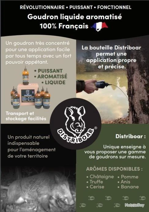 Goudron Liquide Aromatisé Châtaigne - Pack Flacons Doseurs 6x500g 3 Goudron Liquide Aromatisé Châtaigne - Pack Flacons Doseurs 6x500g – Image 2