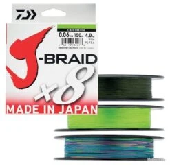 J-Braid X 8 300 M Multicolore Tresse Daiwa Ø 0.18 Mm / PE 1.5 / 12.0 Kg / 20.5 Lbs -CrocForm Boutique 00004 J Braid X 8 300 M Multicolore Tresse Daiwa O 0.18 mm PE 1.5 12.0 Kg 20.5 Lbs