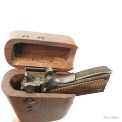 Etui Crosse Bois Pour Pistolet Colt 45 13 Etui Crosse Bois Pour Pistolet Colt 45 -CrocForm Boutique 00005 Etui crosse bois pour pistolet Colt 45