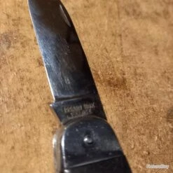 Couteau Bouledogue ébène De Issard Inox -CrocForm Boutique 00006 Couteau bouledogue ebene de Issard inox