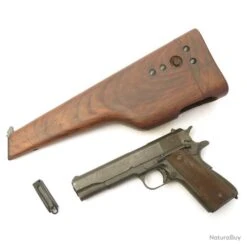 Etui Crosse Bois Pour Pistolet Colt 45 14 Etui Crosse Bois Pour Pistolet Colt 45 -CrocForm Boutique 00006 Etui crosse bois pour pistolet Colt 45