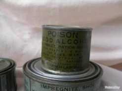 WW2 US LOT 3 COMBUSTIBLES RÉCHAUD/ALIMENTATION AMÉRICAIN IMPREGNITE SHOES M1 ET DUBBING -CrocForm Boutique 00006 WW2 US LOT 3 COMBUSTIBLES RECHAUD ALIMENTATION AMERICAIN IMPREGNITE SHOES M1 ET DUBBING