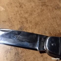 Couteau Bouledogue ébène De Issard Inox -CrocForm Boutique 00007 Couteau bouledogue ebene de Issard inox