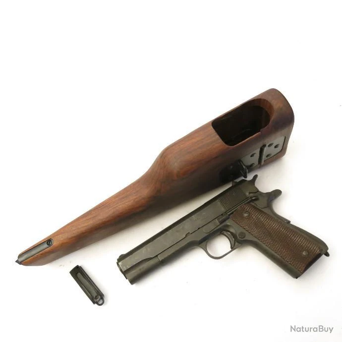 Etui Crosse Bois Pour Pistolet Colt 45 9 Etui Crosse Bois Pour Pistolet Colt 45 – Image 8