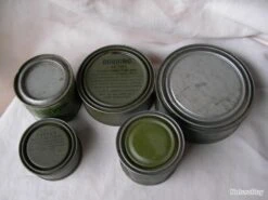 WW2 US LOT 3 COMBUSTIBLES RÉCHAUD/ALIMENTATION AMÉRICAIN IMPREGNITE SHOES M1 ET DUBBING -CrocForm Boutique 00009 WW2 US LOT 3 COMBUSTIBLES RECHAUD ALIMENTATION AMERICAIN IMPREGNITE SHOES M1 ET DUBBING