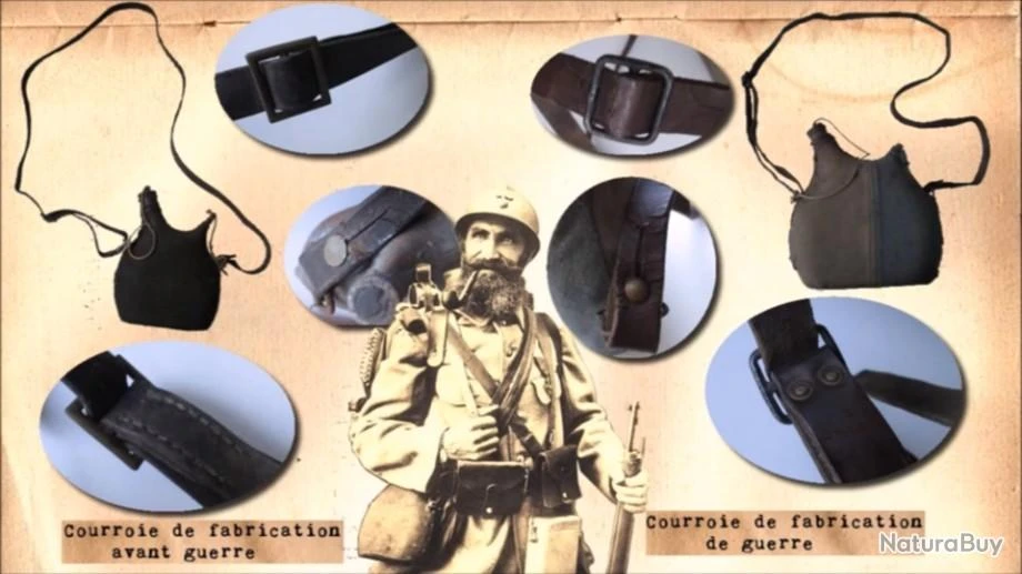 Gourde 14 18 De Fabrication Avant Guerre 1 Litre WW 1 10 Gourde 14 18 De Fabrication Avant Guerre 1 Litre WW 1 – Image 9