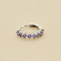 Piercing Créole RADIANTE - Lilas