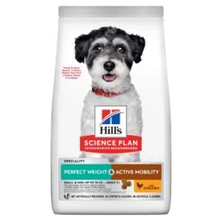Hill's Science Plan Perfect Weight & Active Mobility Aliment Pour Petit Chien Adulte Au Poulet 6kg