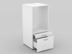 Meuble De Rangement Machine à Laver WASHING 2 Tiroirs Blanc -CrocForm Boutique 04 WASHTOWER NEW 12f3