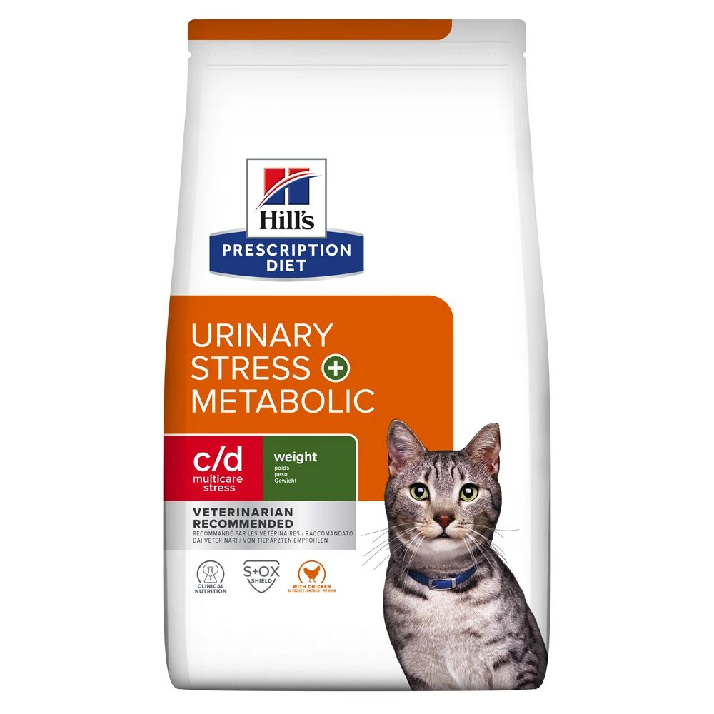 Hill's Prescription Diet C/D Urinay Stress + Metabolic Croquettes Pour Chat Au Poulet 8Kg 3 Hill's Prescription Diet C/D Urinay Stress + Metabolic Croquettes Pour Chat Au Poulet 8Kg