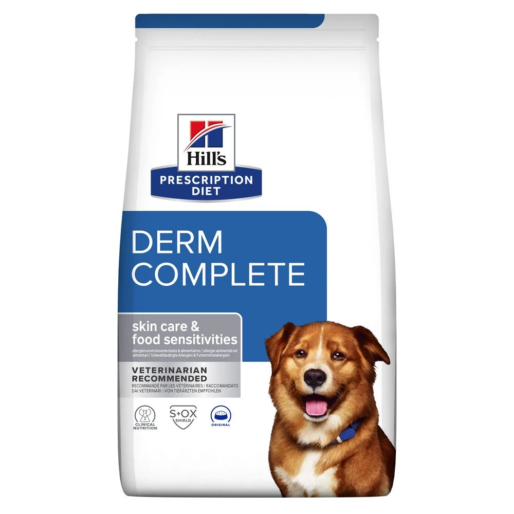 Hill's Prescription Diet Derm Complete Croquettes Pour Chien - 12Kg 3 Hill's Prescription Diet Derm Complete Croquettes Pour Chien - 12Kg