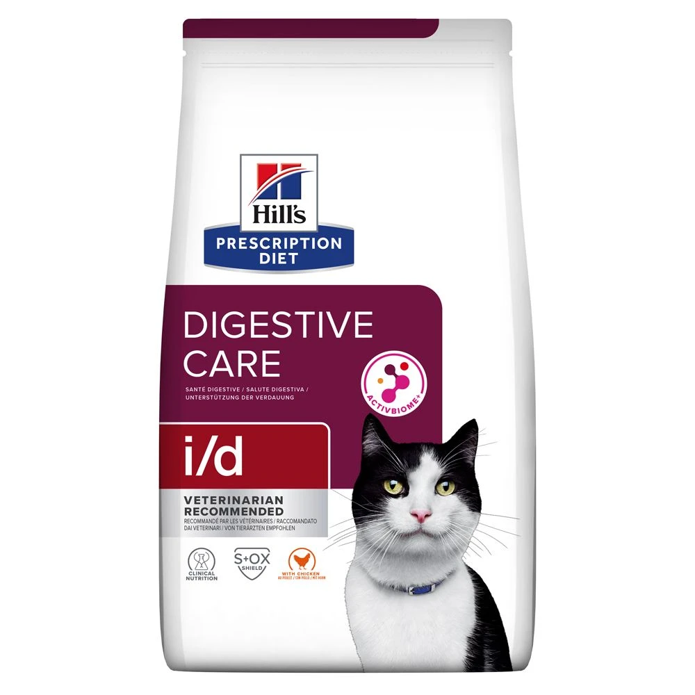 Hill's Prescription Diet I/d Digestive Croquettes Pour Chat Et Chaton Au Poulet - 8kg 3 Hill's Prescription Diet I/d Digestive Croquettes Pour Chat Et Chaton Au Poulet - 8kg