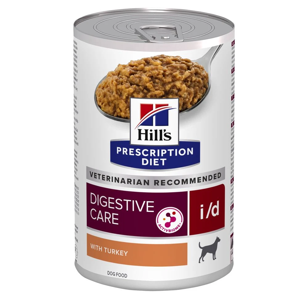 Hill's Prescription Diet I/d AB+ Boîtes Pour Chien - 12 X 360g 3 Hill's Prescription Diet I/d AB+ Boîtes Pour Chien - 12 X 360g