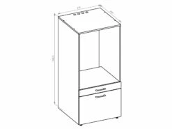 Meuble De Rangement Machine à Laver WASHING 2 Tiroirs Blanc -CrocForm Boutique 08 WASHTOWER 60a0