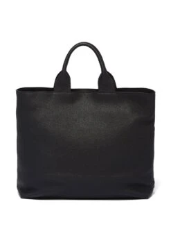 Homme Prada Sac Cabas En Cuir à Logo Embossé -CrocForm Boutique 19870724 44531452 1000