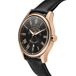 Fawler Imperator | Montre à Phases De Lune En Acier Inoxydable Couleur Or Rose 10 Fawler Imperator | Montre à Phases De Lune En Acier Inoxydable Couleur Or Rose -CrocForm Boutique 3 2carr