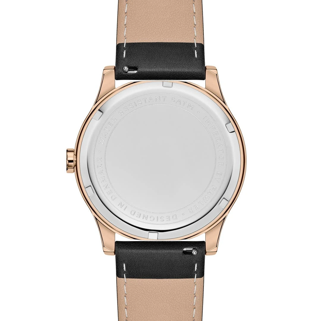 Fawler Imperator | Montre à Phases De Lune En Acier Inoxydable Couleur Or Rose 6 Fawler Imperator | Montre à Phases De Lune En Acier Inoxydable Couleur Or Rose – Image 4