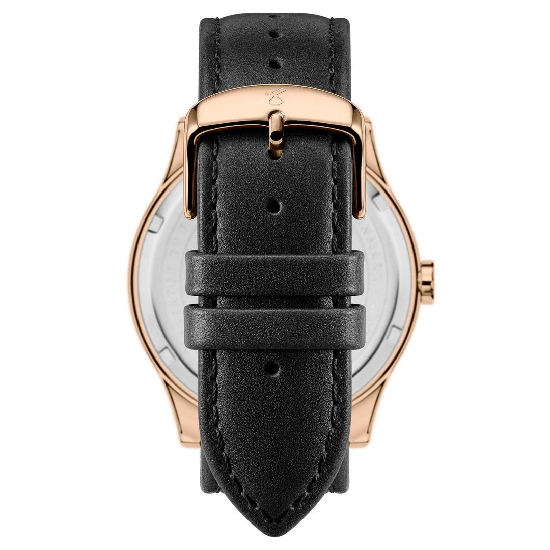 Fawler Imperator | Montre à Phases De Lune En Acier Inoxydable Couleur Or Rose 7 Fawler Imperator | Montre à Phases De Lune En Acier Inoxydable Couleur Or Rose – Image 5