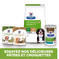 Hill's Prescription Diet Metabolic + Mobility Croquettes Pour Chien Au Poulet 12Kg -CrocForm Boutique 52742000633 5 FR