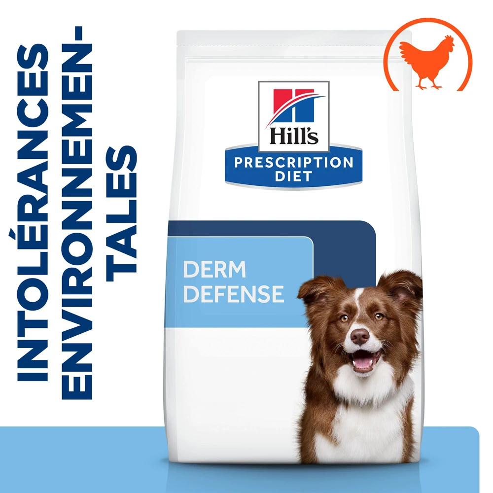 Hill's Prescription Diet Derm Defense Croquettes Pour Chien Au Poulet 4 Kg 4 Hill's Prescription Diet Derm Defense Croquettes Pour Chien Au Poulet 4 Kg – Image 2
