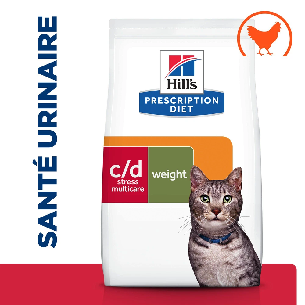 Hill's Prescription Diet C/D Urinay Stress + Metabolic Croquettes Pour Chat Au Poulet 8Kg 4 Hill's Prescription Diet C/D Urinay Stress + Metabolic Croquettes Pour Chat Au Poulet 8Kg – Image 2