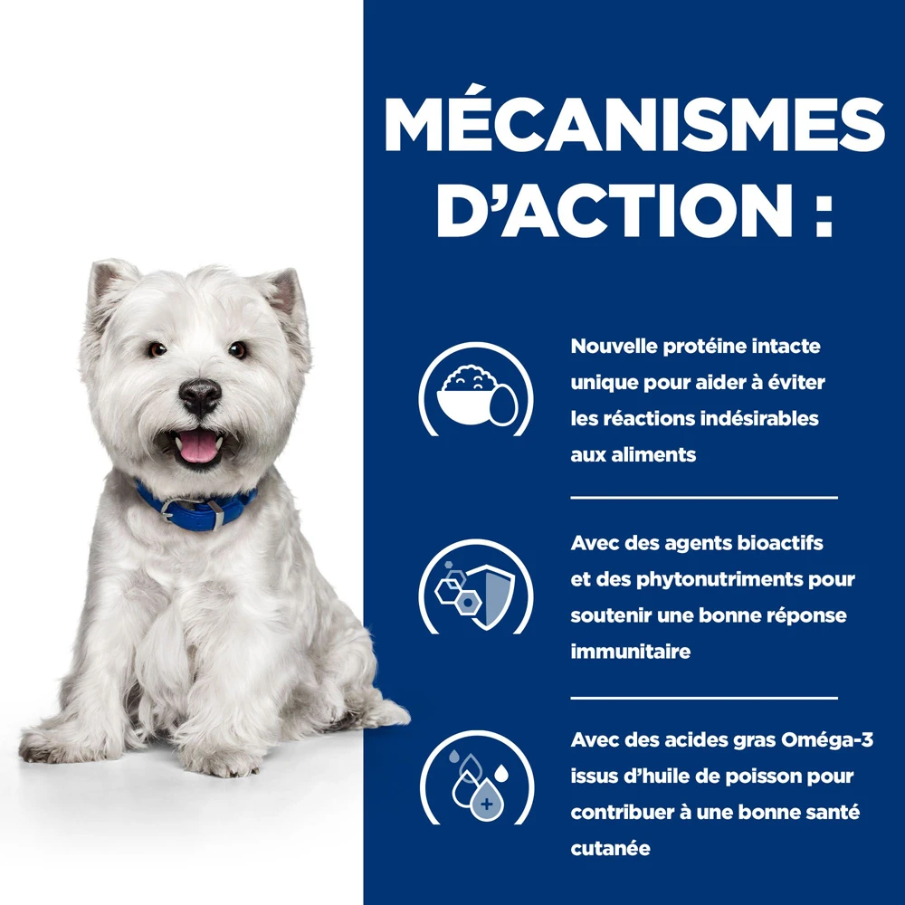 Hill's Prescription Diet Derm Complete Mini Croquettes Pour Petit Chien - 6Kg 5 Hill's Prescription Diet Derm Complete Mini Croquettes Pour Petit Chien - 6Kg – Image 3