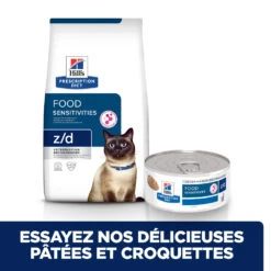 Hill's Prescription Diet Feline Z/D Food Sensitivities - 24 Boîtes De 156g -CrocForm Boutique 52742039756 5 FR