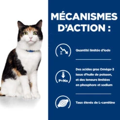 Hill's Prescription Diet Y/D Thyroïd Croquettes Pour Chat Au Poulet - 1.5Kg -CrocForm Boutique 52742042503 2 FR 1