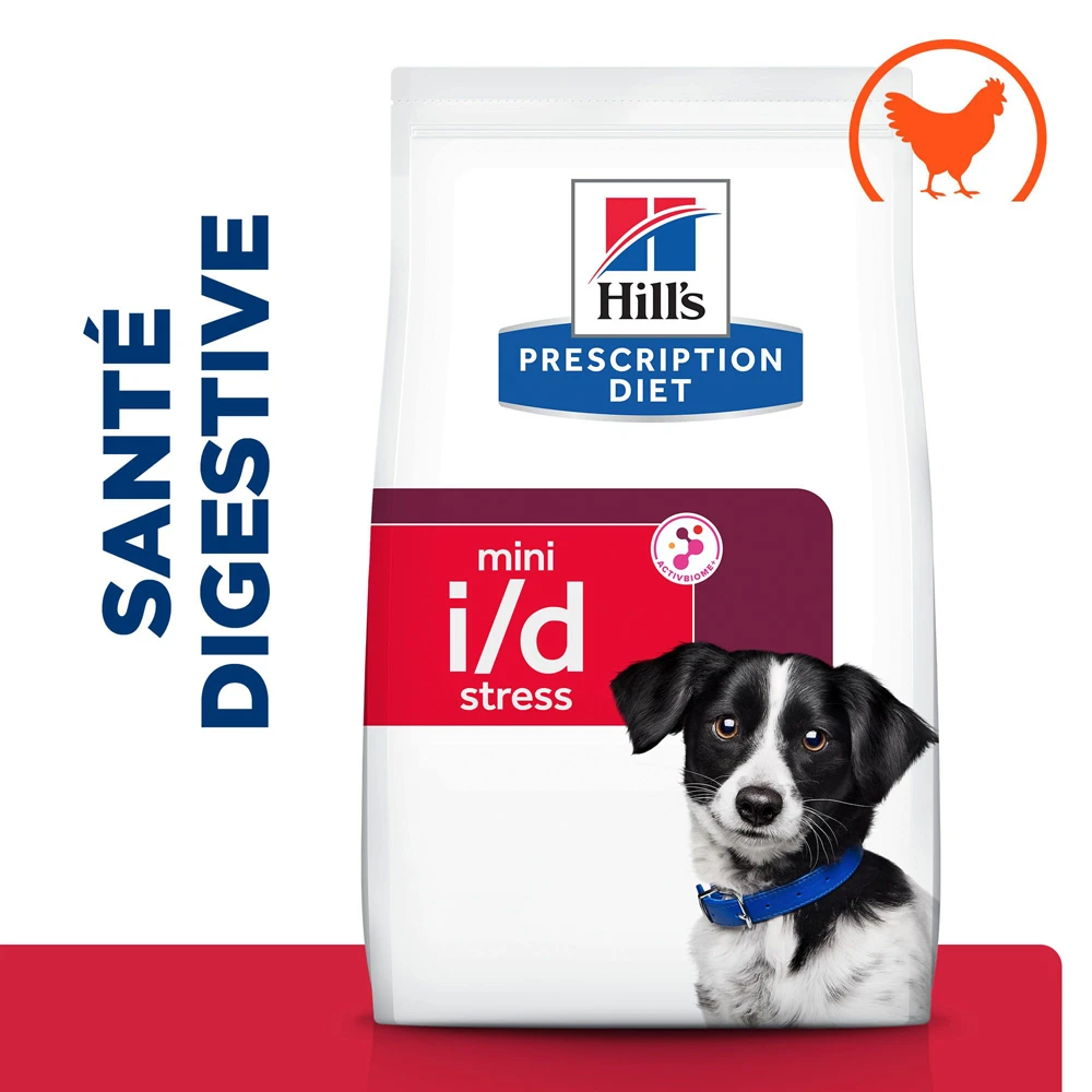 Hill's Prescription Diet I/d Stress Digestive Mini Croquettes Pour Petit Chien Au Poulet 3 Kg 4 Hill's Prescription Diet I/d Stress Digestive Mini Croquettes Pour Petit Chien Au Poulet 3 Kg – Image 2
