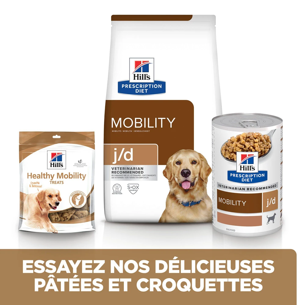 Hill's Prescription Diet J/D Mobility Croquettes Pour Chien Au Poulet - 16Kg 8 Hill's Prescription Diet J/D Mobility Croquettes Pour Chien Au Poulet - 16Kg – Image 6