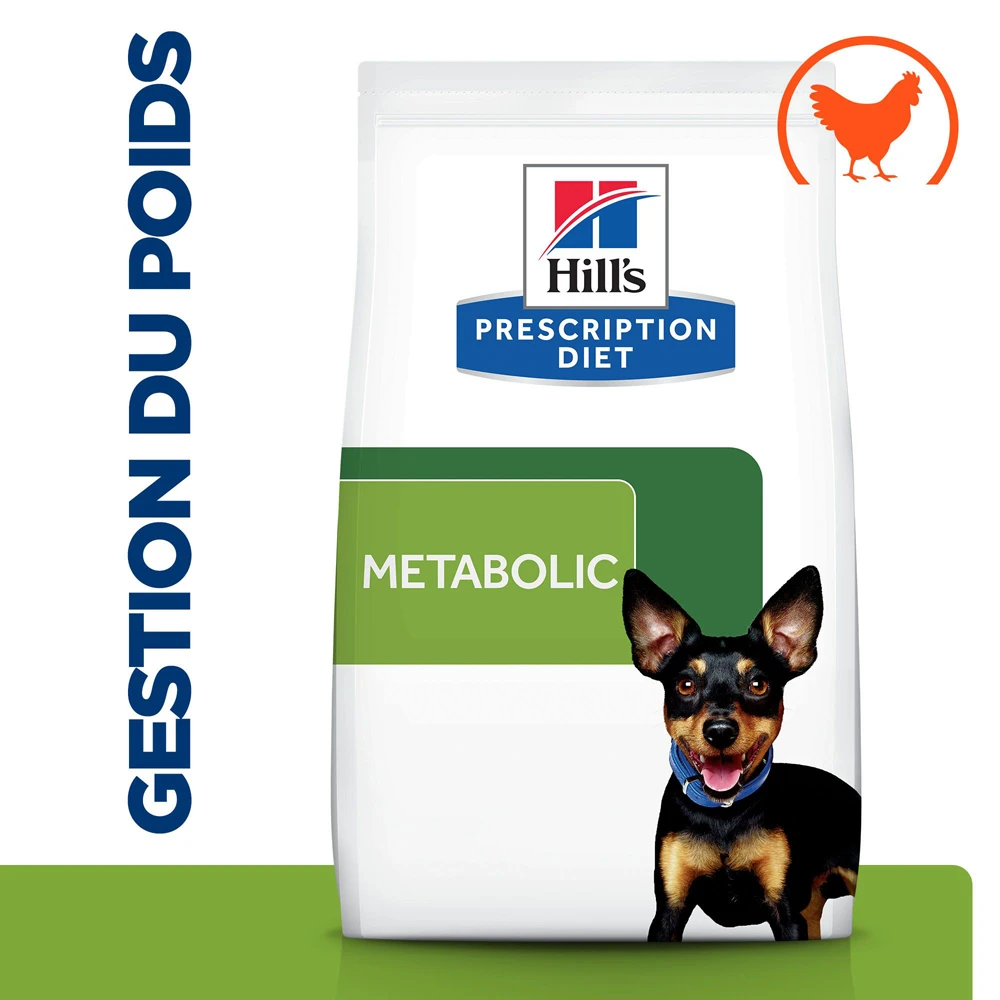 Hill's Prescription Diet Metabolic Croquettes Pour Petit Chien Au Poulet 6kg 4 Hill's Prescription Diet Metabolic Croquettes Pour Petit Chien Au Poulet 6kg – Image 2