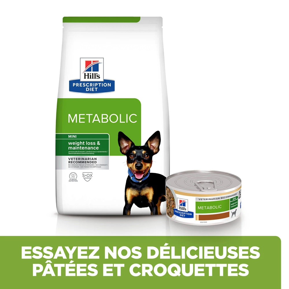 Hill's Prescription Diet Metabolic Croquettes Pour Petit Chien Au Poulet 6kg 8 Hill's Prescription Diet Metabolic Croquettes Pour Petit Chien Au Poulet 6kg – Image 6