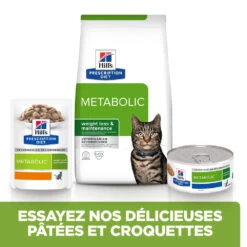 Hill's Prescription Diet Metabolic Croquettes Pour Chat Au Poulet 12kg 14 Hill's Prescription Diet Metabolic Croquettes Pour Chat Au Poulet 12kg -CrocForm Boutique 52742047249 5 FR 1