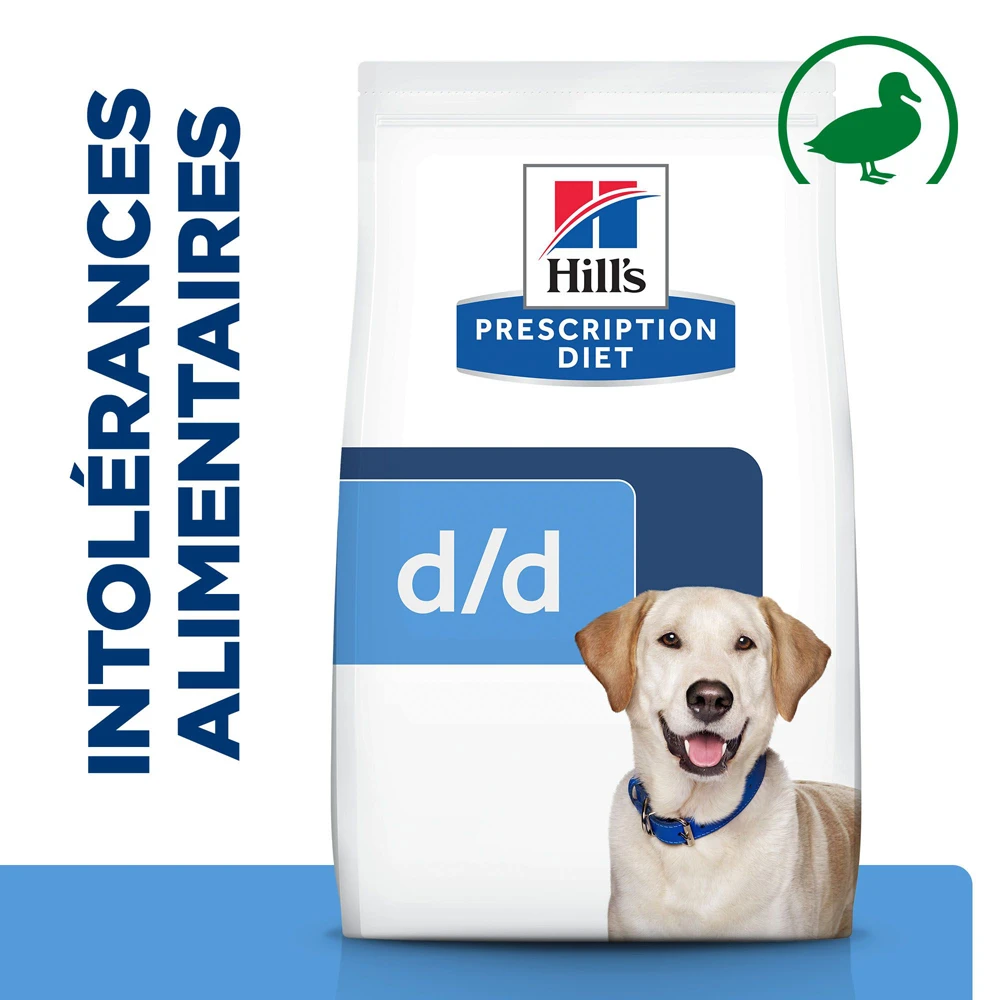 Hill's Prescription Diet D/D Sensitivities Pour Chien Au Canard Et Au Riz 1,5Kg 4 Hill's Prescription Diet D/D Sensitivities Pour Chien Au Canard Et Au Riz 1,5Kg – Image 2