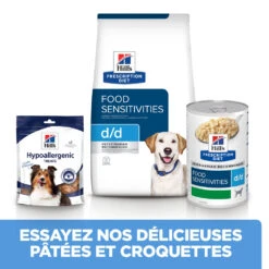 Hill's Prescription Diet D/D Sensitivities Pour Chien Au Canard Et Au Riz 1,5Kg 14 Hill's Prescription Diet D/D Sensitivities Pour Chien Au Canard Et Au Riz 1,5Kg -CrocForm Boutique 52742917900 5 FR