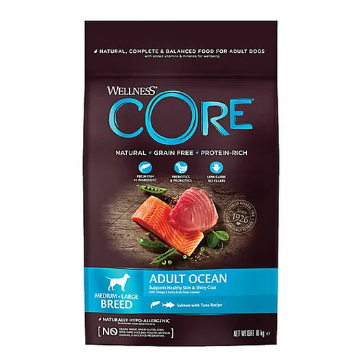 Wellness CORE - Croquettes Océan Saumon Et Thon Pour Chien - 10Kg 3 Wellness CORE - Croquettes Océan Saumon Et Thon Pour Chien - 10Kg