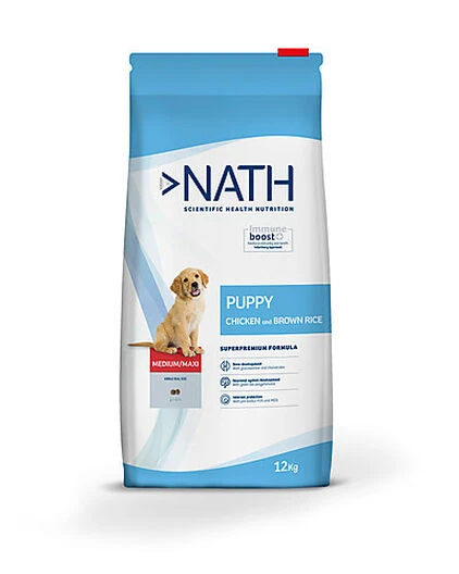 Nath - Croquettes Medium/Maxi Puppy Au Poulet Pour Chiot - 12Kg 3 Nath - Croquettes Medium/Maxi Puppy Au Poulet Pour Chiot - 12Kg