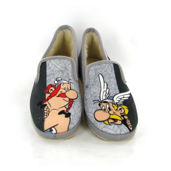 La Maison De L Espadrille Charentaises A51 Asterix Et Obelix Gris 1 La Maison De L Espadrille Charentaises A51 Asterix Et Obelix Gris
