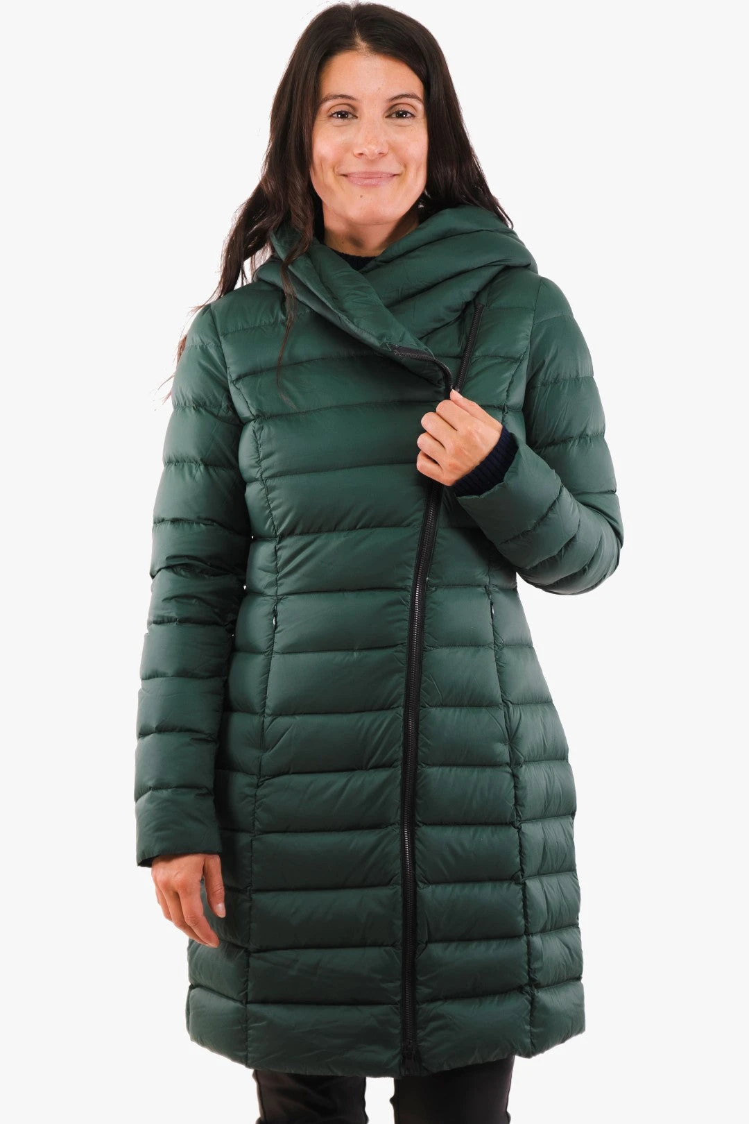Manteau Soia & Kyo De Couleur Vert 3 Manteau Soia & Kyo De Couleur Vert