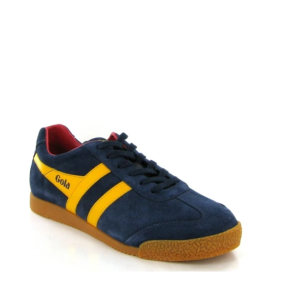 Gola Sneakers Harrier Suede Cma192 Bleu 2 Gola Sneakers Harrier Suede Cma192 Bleu