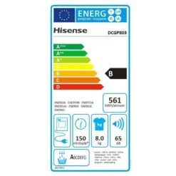 Sèche-linge Condensation 8 Kg HISENSE DCGP803 15 Sèche-linge Condensation 8 Kg HISENSE DCGP803 -CrocForm Boutique E978500