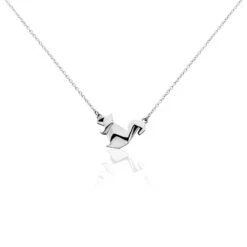 Collier Argent Boccus