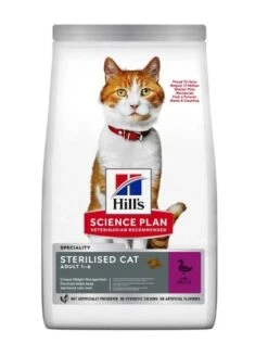Hill's Science Plan Young Adult Sterilised - Canard - 10 Kg