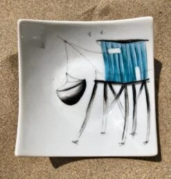 Coupelle Motif Carrelet T1 -CrocForm Boutique IMG E3447