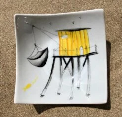 Coupelle Motif Carrelet T1 -CrocForm Boutique IMG E3449